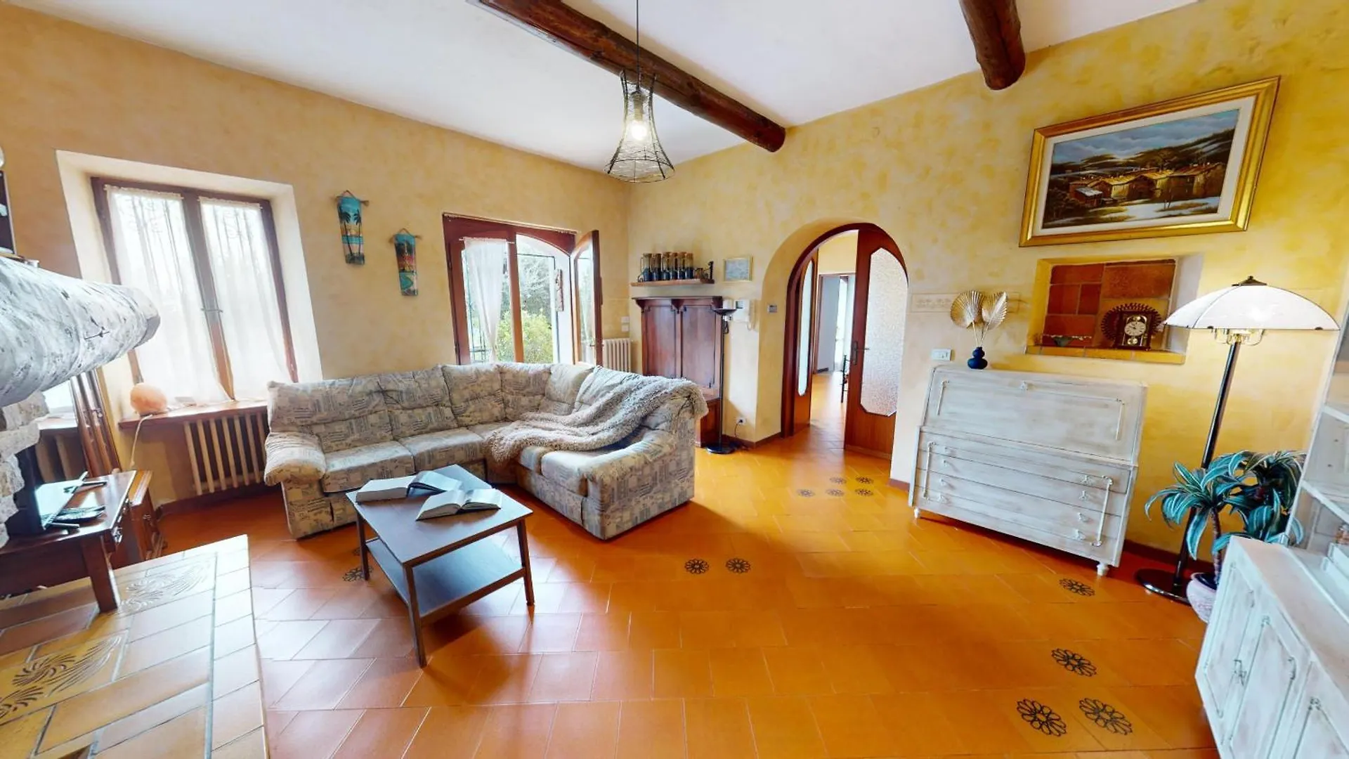 아파트 Casale Massina Appartamento Perla 살로